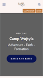Mobile Screenshot of camp-w.com